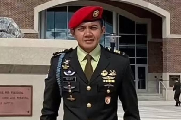 Mayor TNI Teddy Indra Wijaya. (TikTok/ @mypresidentid)