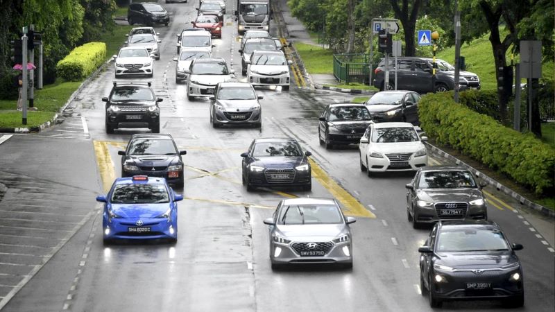 Ilustrasi Pembatasan Kendaraan di Singapura (Foto: GetGo)