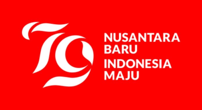 Logo HUT Ke-79 Republik Indonesia dengan Tema Nusantara Baru Indonesia Maju. (foto: Sekretariat Negara)