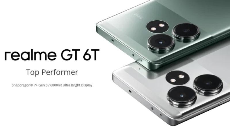 Realmi GT 6T (foto: Realme)