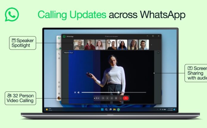 WhatsApp perbarui fitur video call. (foto: WhatsApp)