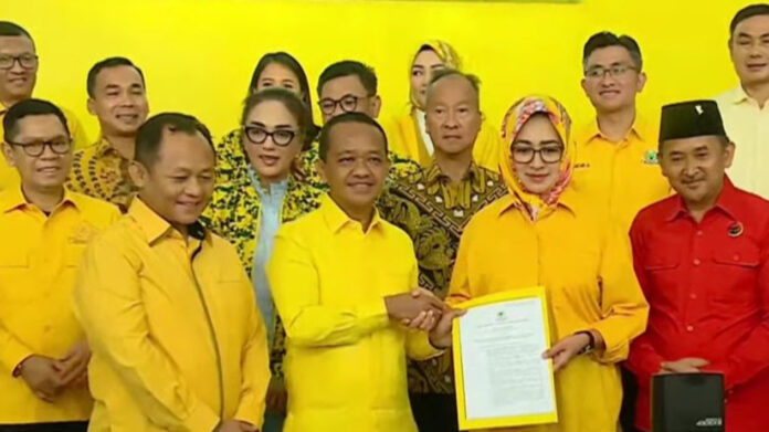 Golkar Resmi Dukung Kembali Airin Rachmi Diany di Pilkada Banten. (Foto: Istimewa)