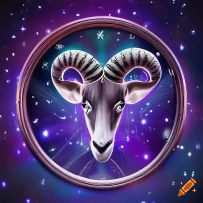 Ilustrasi Zodiak Aries (Craiyon)