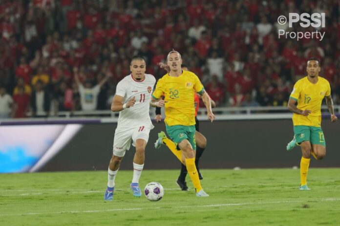 Timnas Indonesia Bermain imbang 0-0 melawan Australia dalam laga Kualifikasi Piala Dunia 2026 di Stadion Utama Gelora Bung Karno, Jakarta, Selasa (10/9/2024) malam WIB. (Foto: PSSI)