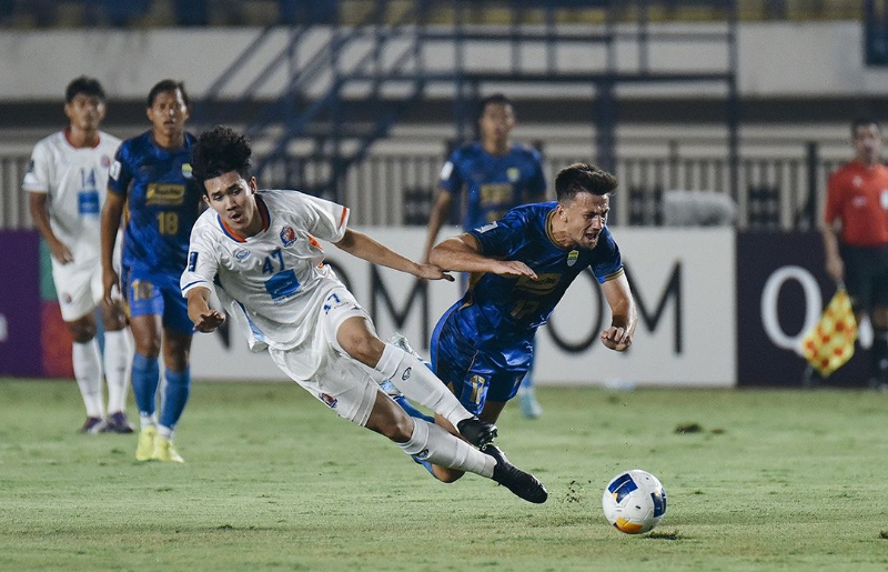 Persib vs Port FC.(Foto: @persib)