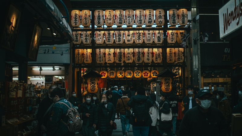 Nishiki Market, Kyoto, Jepang. (Foto: Pexels)