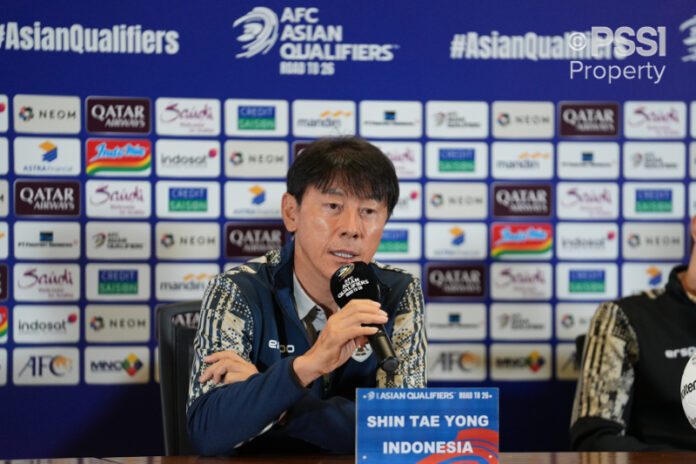 Shin Tae Yong.(Foto: PSSI)