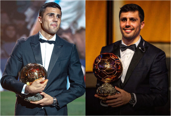 Rodri Hernandez Raih Ballon d'Or 2024. (Foto: Istimewa)