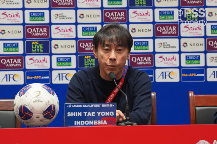 Shin Tae Yong.(Foto: PSSI)