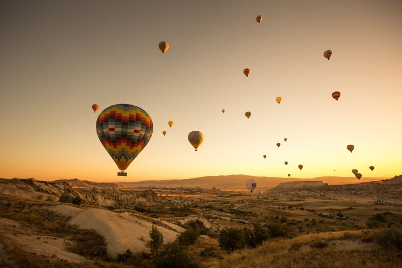 Keindahan Wisata di Cappadocia, Turki. (Foto: Freepik)